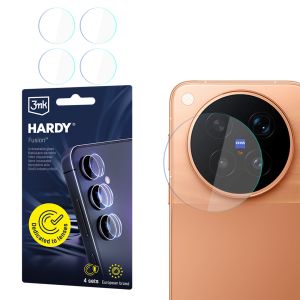 Verre de protection d'objectif pour l'appareil photo de Vivo X500 Pro Max - 3mk HARDY® Fusion Lens Protection™