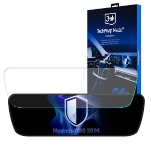 Film de protection mat pour l'écran du tableau de bord pour Hyundai i30 (2024 - ) – 3mk TechWrap Matte Cluster™