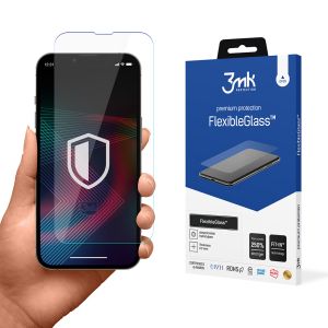 Verre hybride incassable pour Apple iPhone 14/14 Pro - 3mk FlexibleGlass