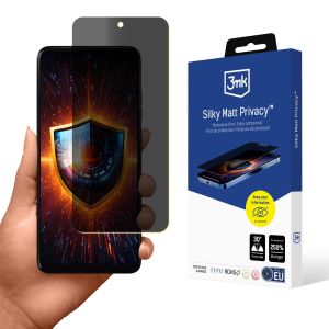 Film anti-espion pour Motorola Moto E15 - 3mk Silky Matt Privacy