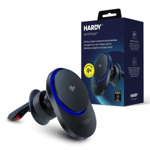 Chargeur de voiture sans fil MagSafe 15W MPP Qi2 3mk HARDY® AeroCharger™