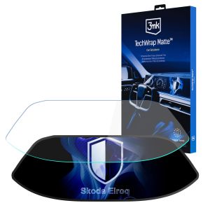 Film de protection mat pour l'écran du groupe d'indicateurs de Skoda Elroq (2024 - ) – 3mk TechWrap Matte Cluster™