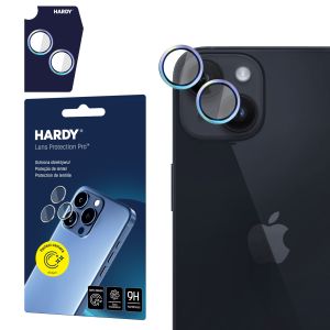 Protection de l'objectif pour Apple iPhone 15/15 Plus - HARDY Lens Protection Pro Rainbow