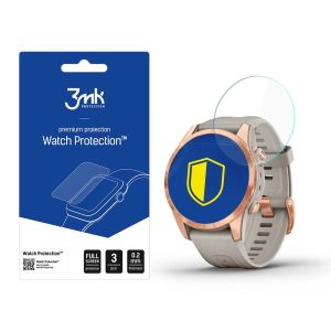 Verre de protection pour montre connectée Garmin Fenix 7S Pro Solar - 3mk Watch Protection