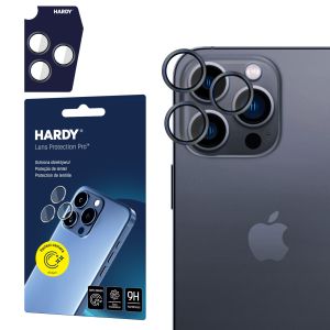 Protection de l'objectif pour Apple iPhone 15 Pro Max - HARDY Lens Protection Pro Black