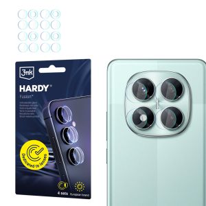 Verre de protection d'objectif pour l'appareil photo de Redmi Note 14 Pro 5G - 3mk HARDY® Fusion Lens Protection™