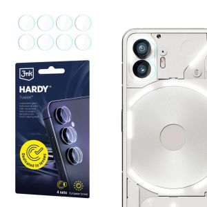Verre de protection d'objectif pour l'appareil photo de Nothing Phone 2 - 3mk HARDY® Fusion Lens Protection™