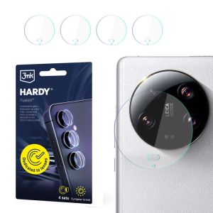 Verre de protection d'objectif pour l'appareil photo de Xiaomi 14 Ultra - 3mk HARDY® Fusion Lens Protection™