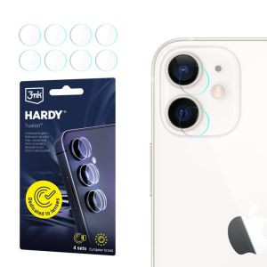 Verre de protection d'objectif pour l'appareil photo de Apple iPhone 12 - 3mk HARDY® Fusion Lens Protection™