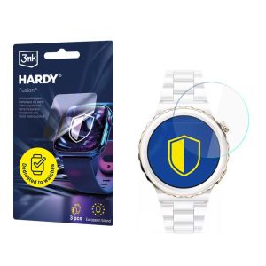 Verre hybride pour smartwatch Huawei Watch GT 3 Pro Elegant 43mm - 3mk HARDY® Fusion Watch Protection™