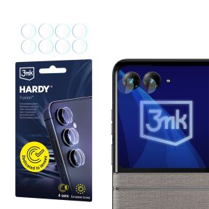 Verre de protection d'objectif pour l'appareil photo de Motorola Razr 70 Plus/ Razr 70 Ultra - 3mk HARDY® Fusion Lens Protection™