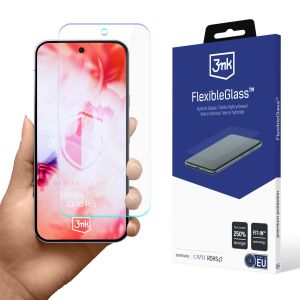 Verre hybride incassable pour Google Pixel 10/ 10 Pro - 3mk FlexibleGlass