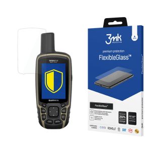 Verre hybride incassable pour Garmin GPSMap 65 - 3mk FlexibleGlass