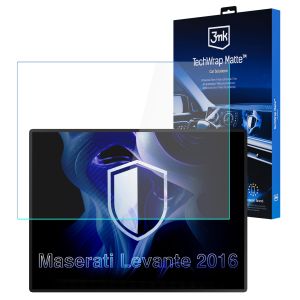 Film de protection mat pour écran d'affichage de navigation pour Maserati Levante (2016 - ) – 3mk TechWrap Matte™ Center Display