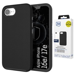 Coque blindée avec MagSafe pour Apple iPhone 16E/ iPhone 17E - 3mk HARDY® Shockproof MagCase™