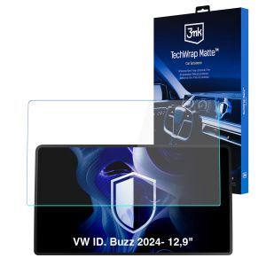 Film protecteur mat pour l'écran d'affichage de navigation de VW ID. Buzz 12,9" (2024 - ) – 3mk TechWrap Matte™ Center Display