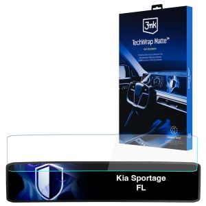 Film protecteur mat pour écran de navigation pour Kia Sportage FL (2025 - ) – 3mk TechWrap Matte™ Center Display