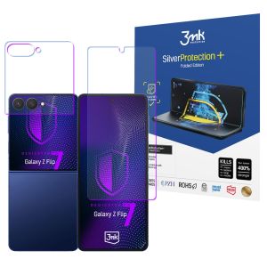 Film de protection anti-choc pour Samsung Galaxy Z Flip 7 - 3mk SilverProtection+ Folded Edition