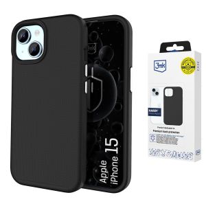 Coque blindée avec MagSafe pour Apple iPhone 15 - 3mk HARDY® Shockproof MagCase™