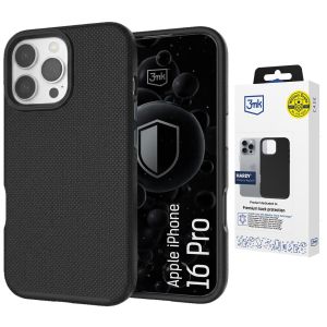 Coque blindée avec MagSafe pour Apple iPhone 16 Pro - 3mk HARDY® Shockproof MagCase™
