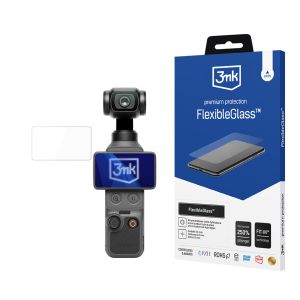 Verre hybride incassable pour DJI Osmo Pocket 4 - 3mk FlexibleGlass