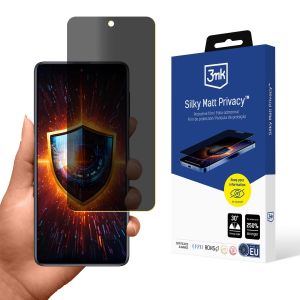 Film anti-espion pour Samsung Galaxy M51 - 3mk Silky Matt Privacy