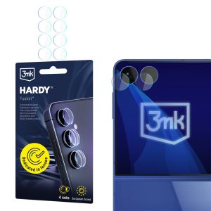 Verre de protection d'objectif pour l'appareil photo de Samsung Galaxy Z Flip 8 - 3mk HARDY® Fusion Lens Protection™