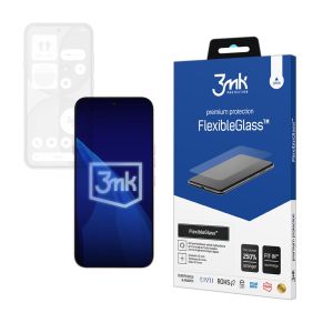 Verre hybride incassable pour Nothing Phone (4a) - 3mk FlexibleGlass