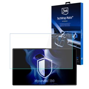 Film de protection mat pour écran d'affichage de navigation pour Hyundai i30 (2023) – 3mk TechWrap Matte™ Center Display
