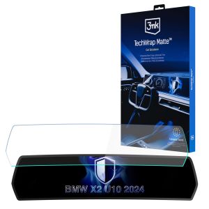 Film protecteur mat pour écran de navigation pour BMW X2 U10 (2024 - ) – 3mk TechWrap Matte™ Center Display
