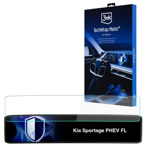 Film protecteur mat pour écran de navigation pour Kia Sportage PHEV FL (2025 - ) – 3mk TechWrap Matte™ Center Display