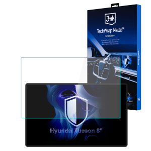 Film protecteur mat pour l'écran de navigation de Hyundai Tucson 8" (2020 - 2024) – 3mk TechWrap Matte™ Center Display