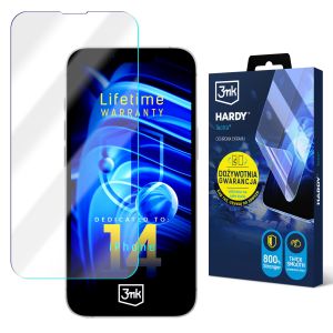 Film super résistant pour Apple iPhone 14 - 3mk HARDY® Tectra™ (garantie à vie)