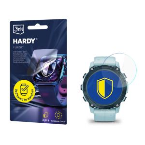 Verre hybride pour smartwatch Garmin Descent G1 / G1 Solar - 3mk HARDY® Fusion Watch Protection™