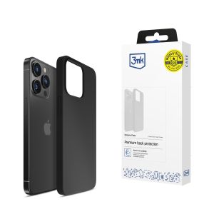 Coque pour Apple iPhone 15 Pro - Etui 3mk Silicone Noir