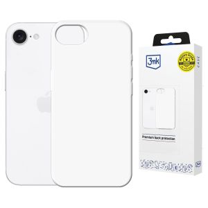Coque en silicone avec MagSafe pour Apple iPhone 16E/ iPhone 17E - 3mk HARDY® Mellow MagCase™ Blanc