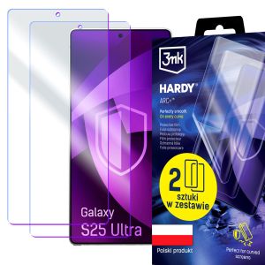 2x film protecteur pour Samsung Galaxy S25 Ultra - 3mk HARDY® ARC+