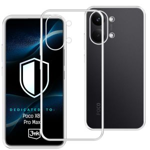 Coque transparente pour Poco X8 Pro Max – 3mk HARDY® Vision Case™