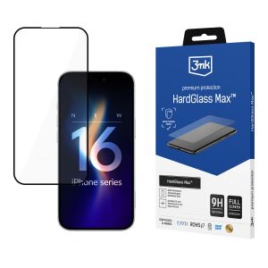 Verre trempé renforcé pour Apple iPhone 16 Pro Max - 3mk HardGlass Max