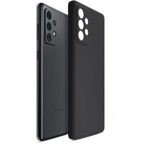 Coque en silicone pour Samsung Galaxy A33 5G - 3mk HARDY® Mellow Case™ Noir