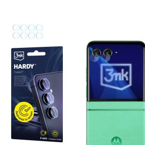 Verre de protection d'objectif pour l'appareil photo de Motorola Razr 60 - 3mk HARDY® Fusion Lens Protection™