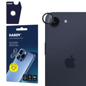 Protection de l'objectif pour Apple iPhone 16E/ iPhone 17E - HARDY Lens Protection Pro Black