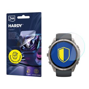 Verre hybride pour smartwatch Garmin Fenix 9 Pro 51mm - 3mk HARDY® Fusion Watch Protection™
