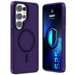 Etui Smoked MagSafe do Samsung Galaxy S25 Ultra – 3mk HARDY® Hazy MagCase™ Purple