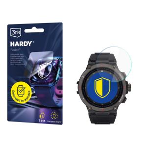 Verre hybride pour smartwatch Garett GRS Pro - 3mk HARDY® Fusion Watch Protection™