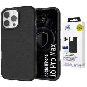 Coque blindée avec MagSafe pour Apple iPhone 16 Pro Max - 3mk HARDY® Shockproof MagCase™