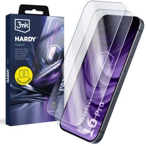 2x verre hybride pour Apple iPhone 16 Pro - 3mk HARDY® Fusion™