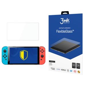 Verre hybride incassable pour Nintendo Switch Oled - 3mk FlexibleGlass