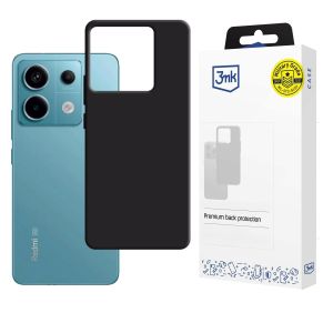 Coque en silicone pour Redmi Note 13 Pro 5G - 3mk HARDY® Mellow Case™ Noir