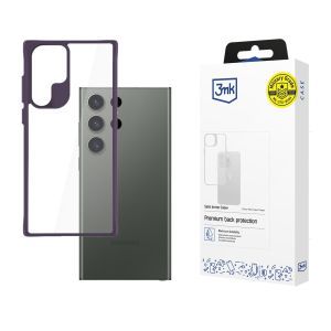 Etui do Samsung Galaxy S24 Ultra - 3mk Satin Armor Case+ Fioletowy